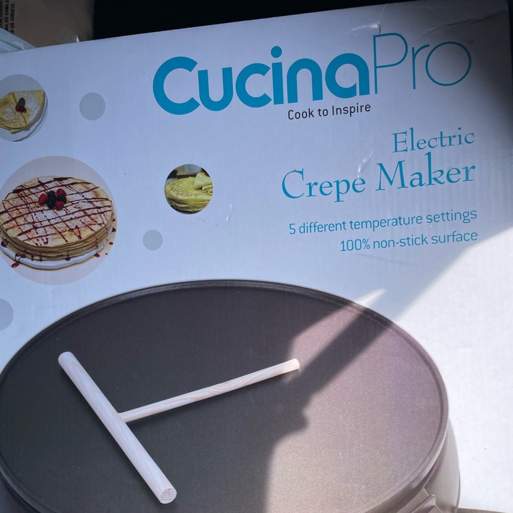 Crepe maker